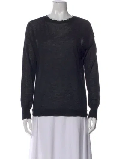 Pre-owned Helmut Lang Crew Neck Sweater In Blue