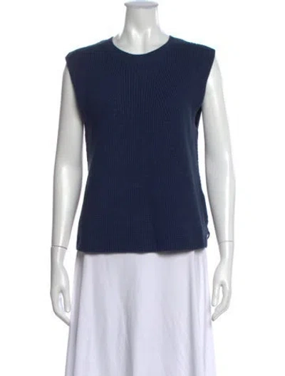 Pre-owned Helmut Lang Crew Neck Sweater In Blue