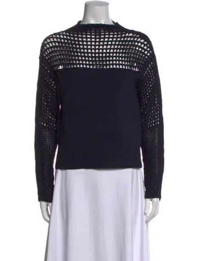 Pre-owned Helmut Lang Crew Neck Sweater In Blue