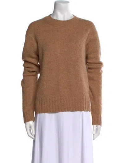 Pre-owned Helmut Lang Crew Neck Sweater In Brown