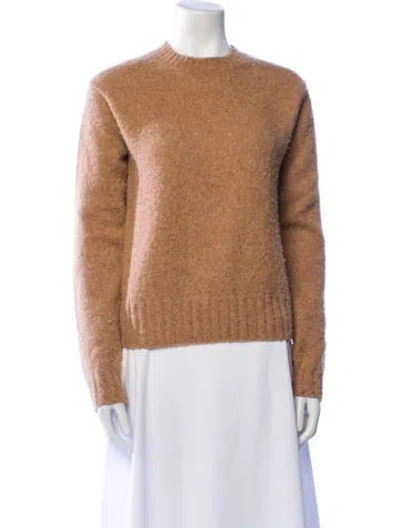 Pre-owned Helmut Lang Crew Neck Sweater In Brown