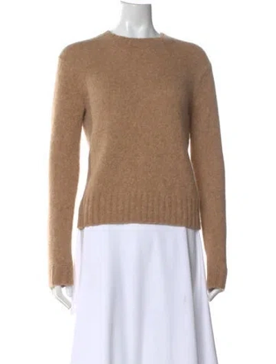 Pre-owned Helmut Lang Crew Neck Sweater In Brown