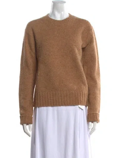 Pre-owned Helmut Lang Crew Neck Sweater In Brown