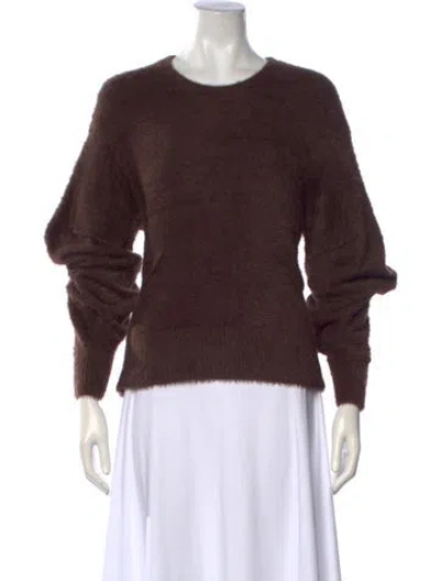 Pre-owned Helmut Lang Crew Neck Sweater In Brown