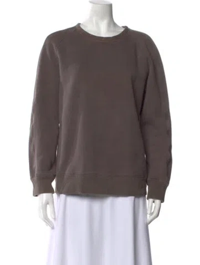 Pre-owned Helmut Lang Crew Neck Sweater In Brown