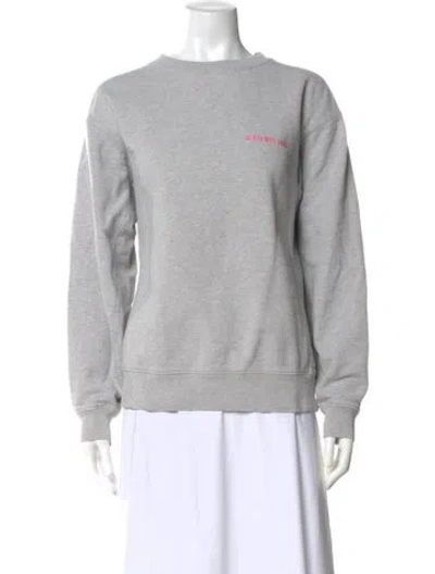 Pre-owned Helmut Lang Crew Neck Sweater In Gray