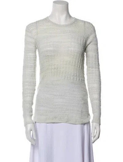 Pre-owned Helmut Lang Crew Neck Sweater In Green