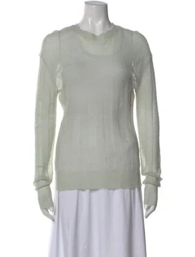 Pre-owned Helmut Lang Crew Neck Sweater In Green