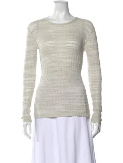 Pre-owned Helmut Lang Crew Neck Sweater In Green