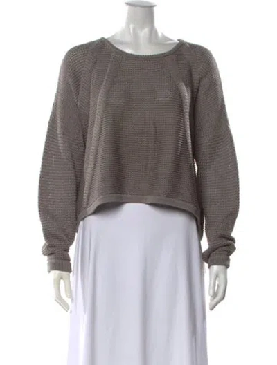 Pre-owned Helmut Lang Crew Neck Sweater In Grey
