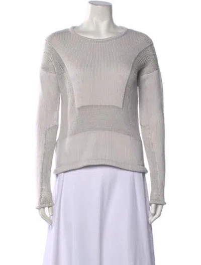Pre-owned Helmut Lang Crew Neck Sweater In Grey