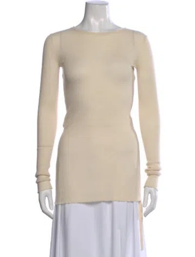 Pre-owned Helmut Lang Crew Neck Sweater In Neutral