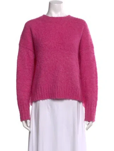 Pre-owned Helmut Lang Crew Neck Sweater In Pink