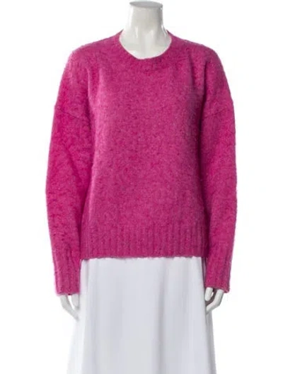 Pre-owned Helmut Lang Crew Neck Sweater In Pink
