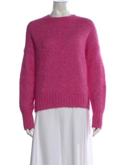 Pre-owned Helmut Lang Crew Neck Sweater In Pink
