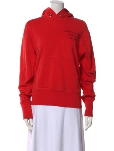 Pre-owned Helmut Lang Crew Neck Sweater In Red