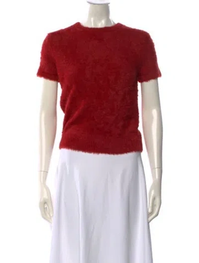 Pre-owned Helmut Lang Crew Neck Sweater In Red