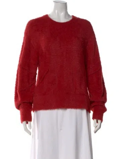 Pre-owned Helmut Lang Crew Neck Sweater In Red
