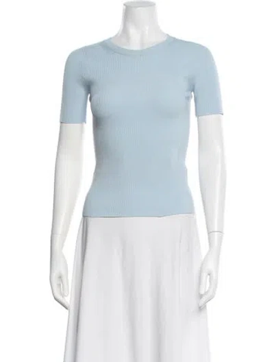 Pre-owned Helmut Lang Crew Neck Sweater In White