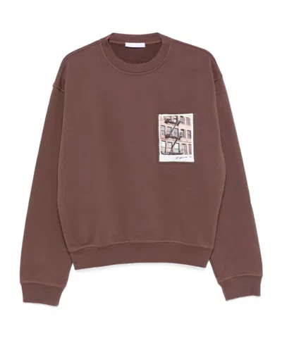 HELMUT LANG BROOKLYN-POSTCARD SWEATSHIRT