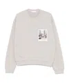 Helmut Lang Dumbo-postcard Sweatshirt In White