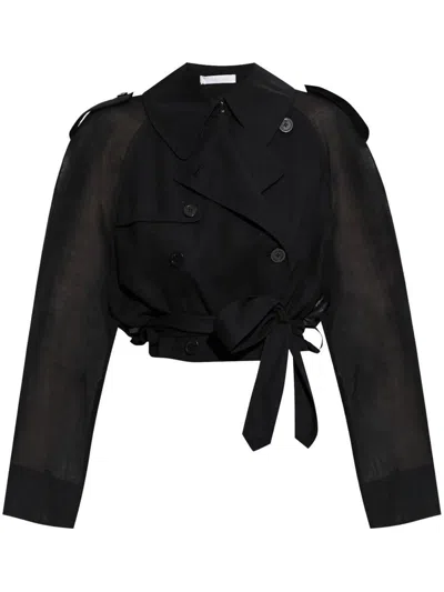 HELMUT LANG HELMUT LANG CROP DRTD TRENCH.WOO