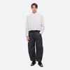 Helmut Lang Cropped Apex Shirt In White