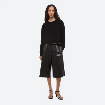 Helmut Lang Cropped Crewneck