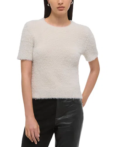 HELMUT LANG CROPPED EYELASH TEE