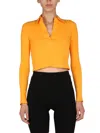 Helmut Lang Cropped Polo