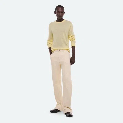 Helmut Lang Crushed Bootcut Jeans In Neutral