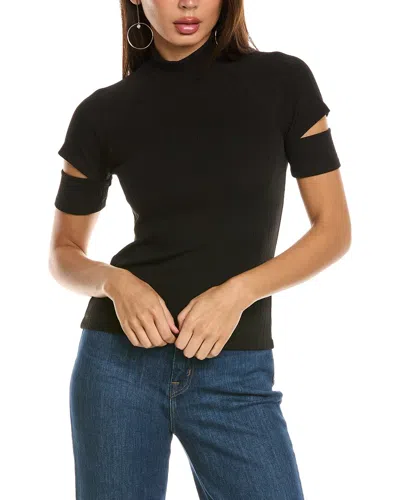 Helmut Lang Cuff T-shirt In Black