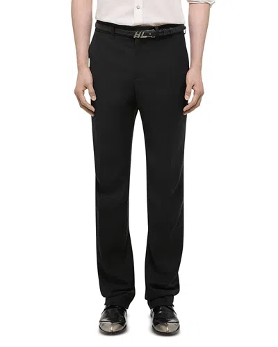 HELMUT LANG CURVE CAR STRAIGHT FIT PANTS