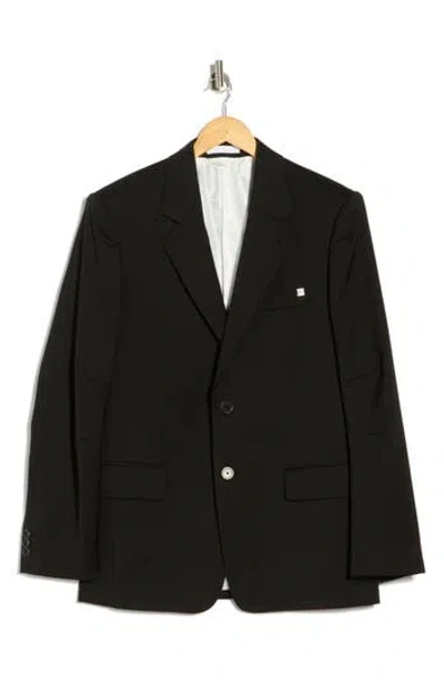 Helmut Lang Curve Classic Virgin Wool Blazer In Black