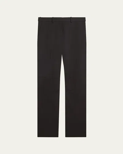 Helmut Lang Curved Car Trousers In Black