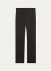 Helmut Lang Curved Car Trousers In Blk