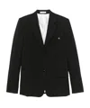 Helmut Lang Curved Classic Blazer In Black