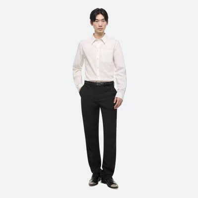 Helmut Lang Curved Classic Shirt In White