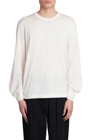 Helmut Lang Knitwear In Beige Wool