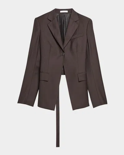 HELMUT LANG CUT-AWAY BLAZER