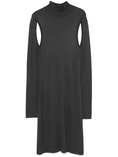 HELMUT LANG CUT-OUT DETAILING MINIDRESS
