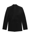Helmut Lang Cut-out Layered Blazer In Black