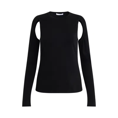 HELMUT LANG CUT OUT SWEATER