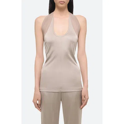 Helmut Lang Dancer Halter Top In Multi