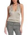 Helmut Lang Dancer Top In Brown