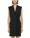 Helmut Lang Waisted Blazer Dress In Black