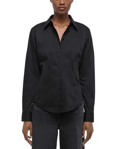 Helmut Lang Darted Shirt In Black