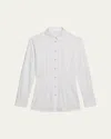 Helmut Lang Waisted Dart Button-up Shirt In Wht