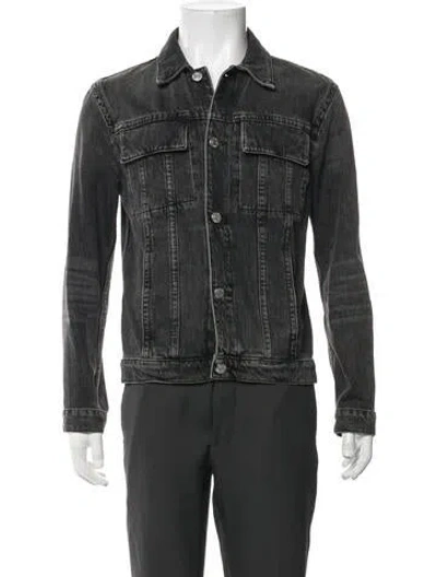 Pre-owned Helmut Lang Denim Jacket In Black