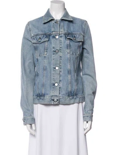 Pre-owned Helmut Lang Denim Jacket In Blue
